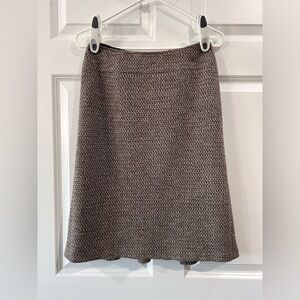 Lafayette 148 100% Wool Tulip Pleat Pencil Skirt Size 4 Old Money Career Preppy